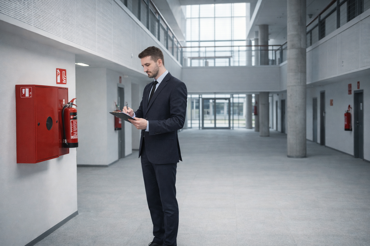 Contrôle sur site d’un moyen de secours